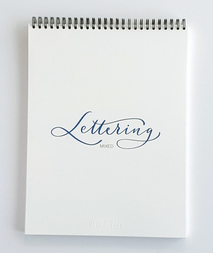 Pad Lettering Design Ink & Lise - Pens and Paper for Lettering and Bullet Journaling