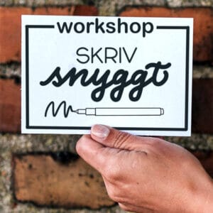 Workshop Skriv snyggt