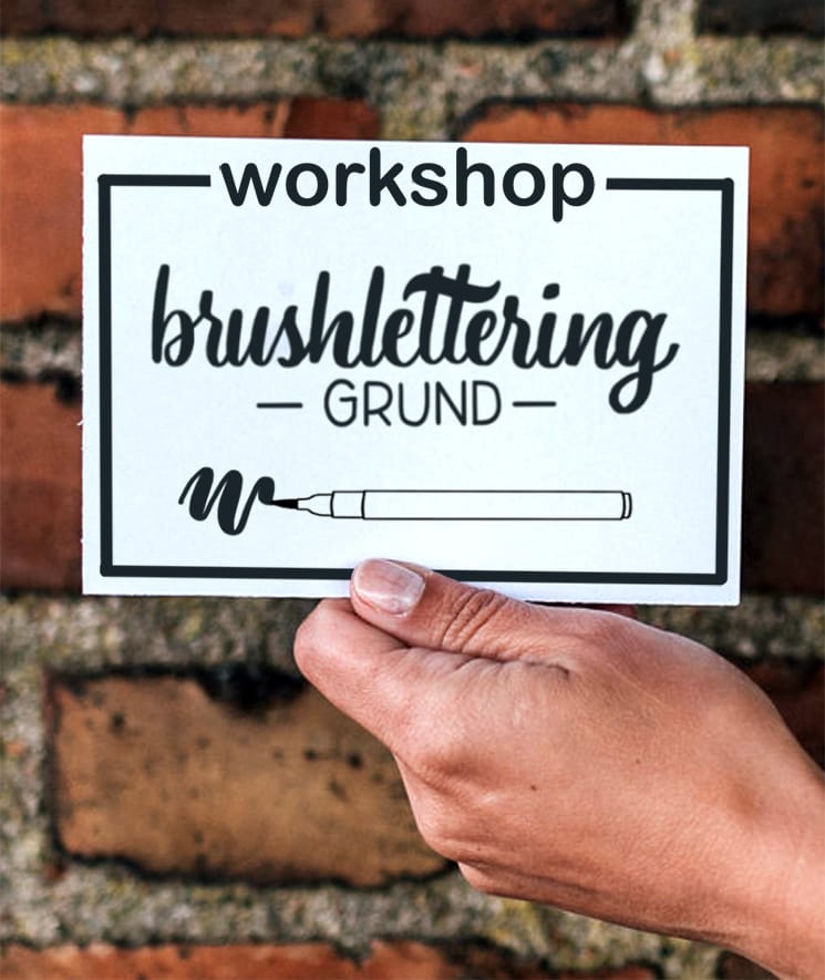 Workshop Brushlettering Grund