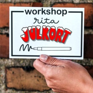 Workshop rita julkort